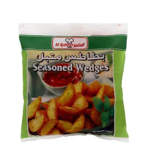 Al Kabeer Patato Seasoned Wedges 750G