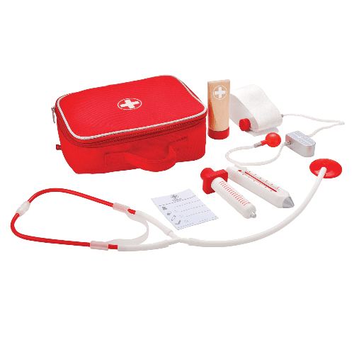 Hape Doctor On Call (Red, 7 Pieces)