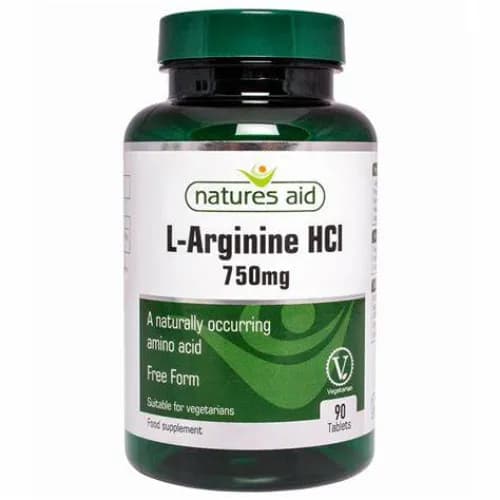 Nature'S Aid L-Arginine Hcl 750Mg Tab 90'S