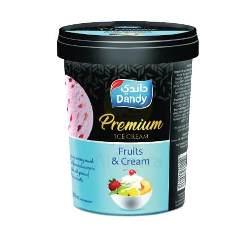 Dandy Premium Fruit N Cream 500 Ml