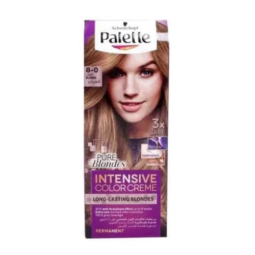 Palette Intensive Color Cream Hair Color Light Blonde 8's