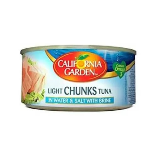 California Garden Light Solid Tuna In Water 185G