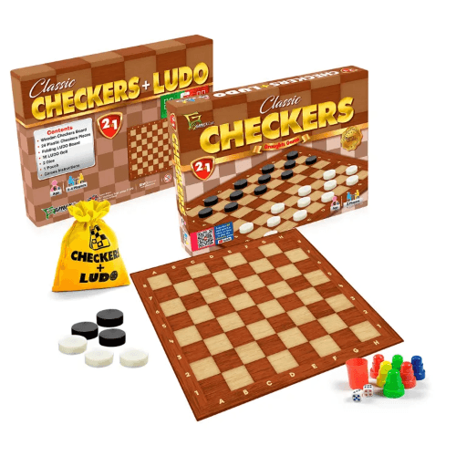 Checkers Board Game