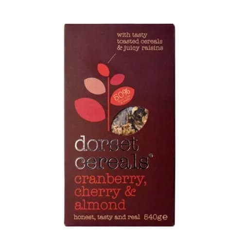 Dorset Cereals Cranberry Cherry And Almond 540g