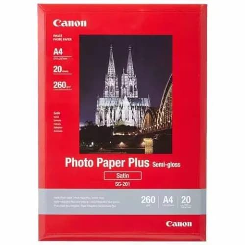 Canon Photo Paper Sg 201 A4 20 Sheets