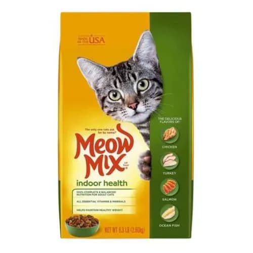 Meow Mix Indoor Health Cat Food 2.86Kg