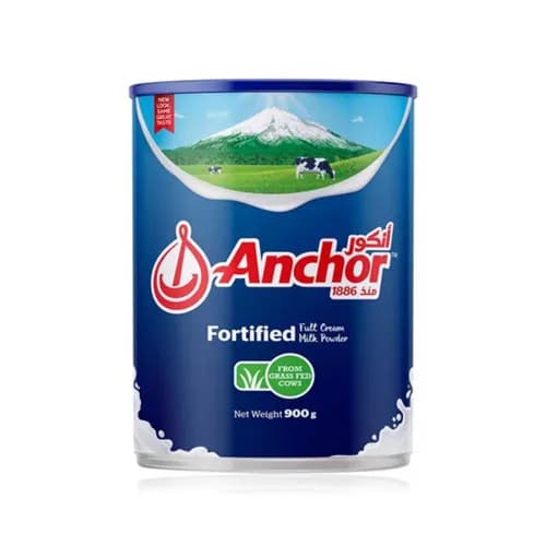 Anchor Full Cream Milk Powder, 900g