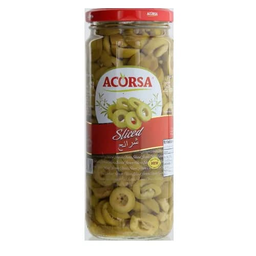 Acorsaolives Sliced Green230Gm