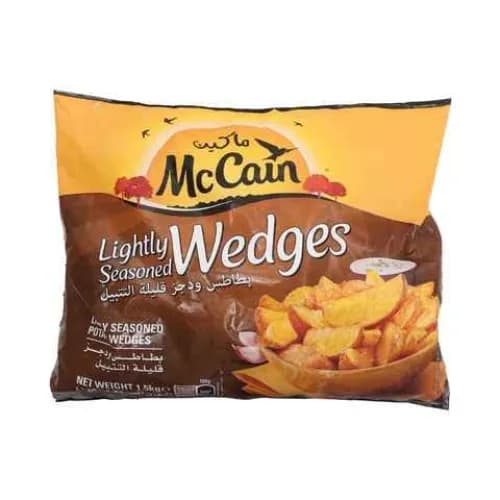 Mccain Lightly Seasoned Wedges 1.5Kg