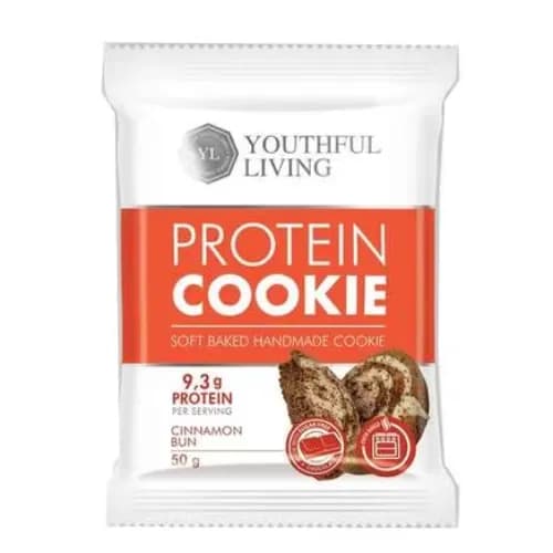 Youthful Living Layered Protein Bar Cinnamon Bun 50G