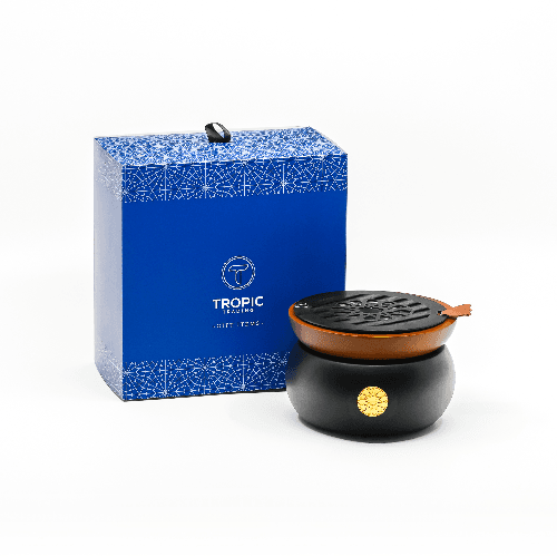 Andalusian Incense Burner -  wooden black