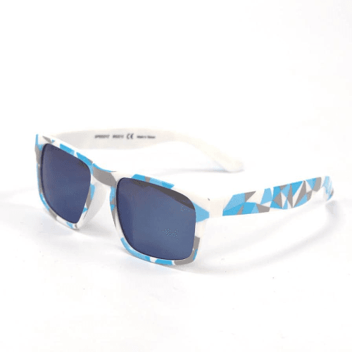 Speedyz Bs2212 Blue Camouflage Frame Sporty Sunglasses For Kids (3 To 10 Years)