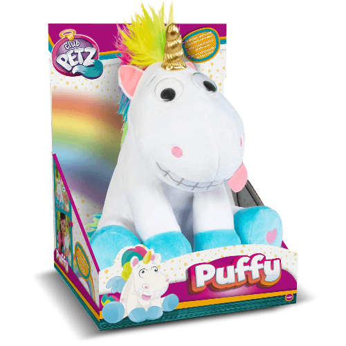 Puffy The Unicorn Interactive Plush