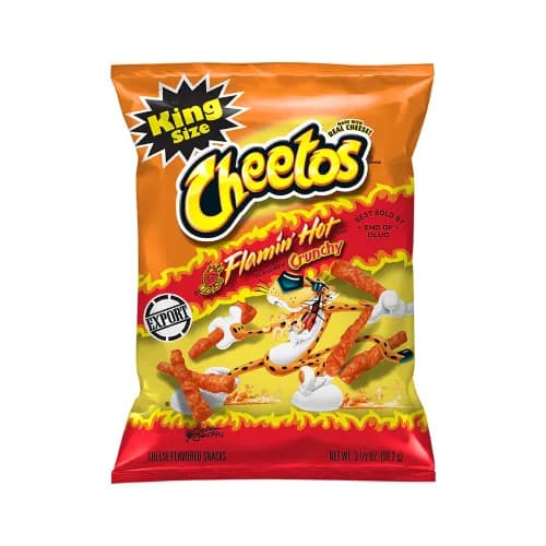 Cheetos Crunchy Flamin Hot Imported - 99 G