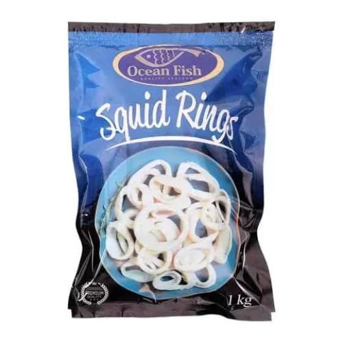 Ocean Fish Squid Rings 1Kg