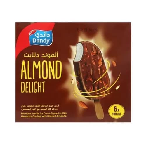 Dandy Almond Delight Ice Cream 100Mlx6'S