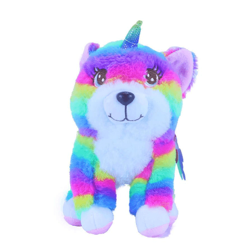 Just For Me Rainbow Animal Plush Bag