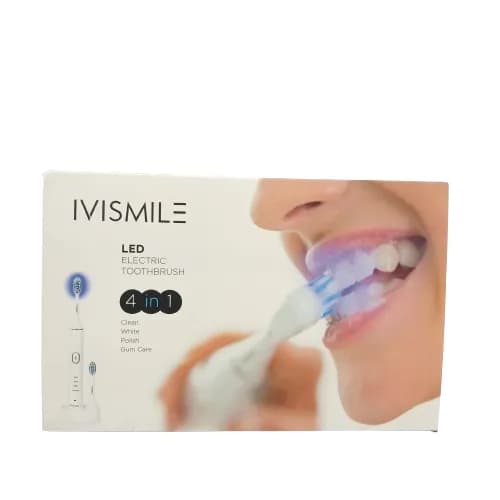 Ivismile Led Electric Tooth Brush 4 in 1 White