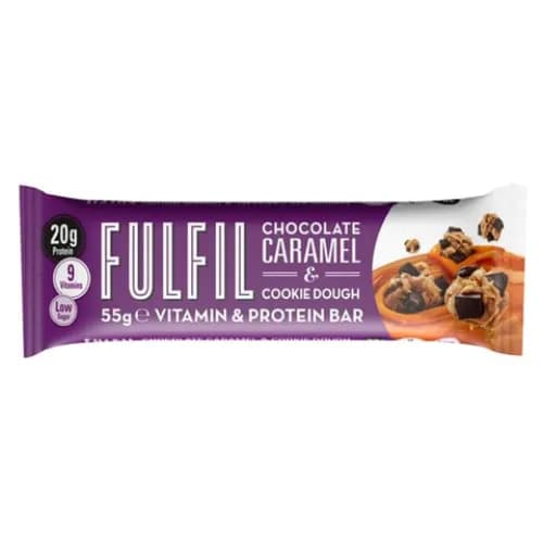 Fulfil Protein Bar Chocolate Caramel And Cookie Dough 55G