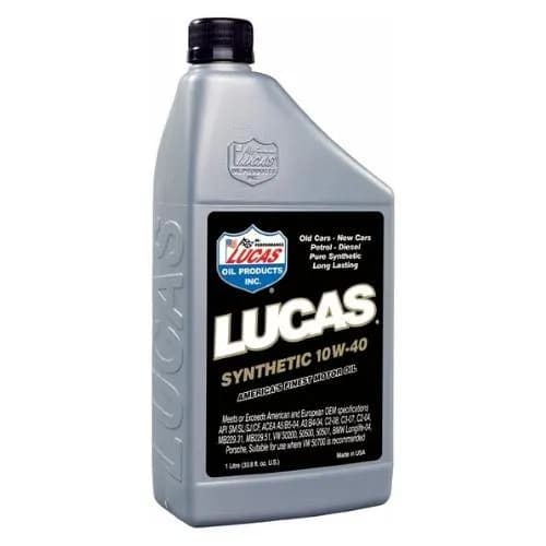 Lucas Oil- Synthetic Sae 10W-40 European Motor Oil 1 Liter