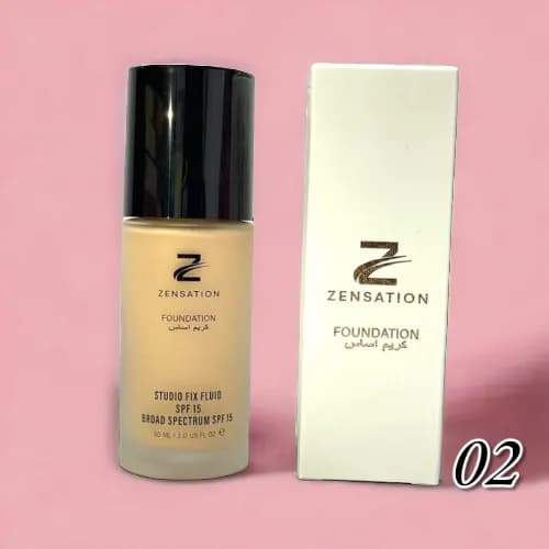 Zensation - Studio Fix Fluid Spf15 Broad Spectrum Foundation 02