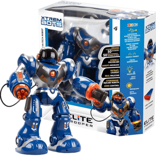 Xtrem Bots Elite Trooper Remote Control Robot Toy 5+ Years