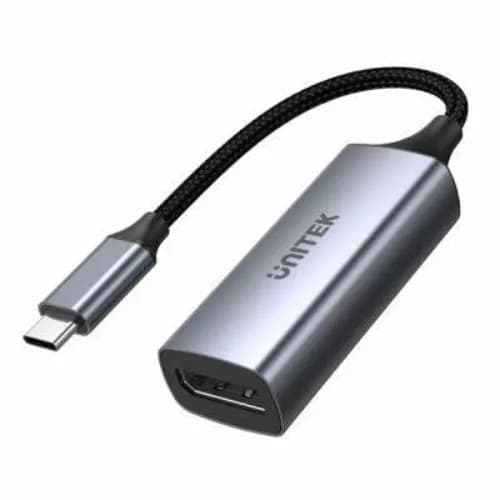 Unitek Usb To Display Port 1.4 Adapter Supports 4K@144Hz And Hdr,Compatible With Usb 4,Thunderbolt 3&4