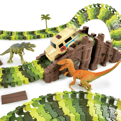 Totally Tracks Jurassic Adventure Track Playset (120 pcs)