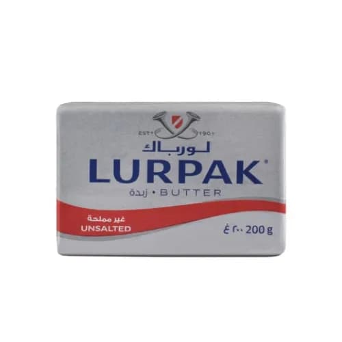 Lurpak Butter Block Unsalted 200G