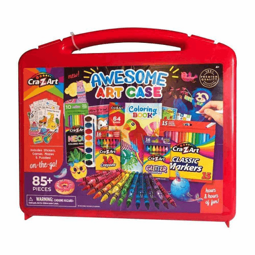 Cra-Z-Art Awesome Art Case Set (85 Pieces)
