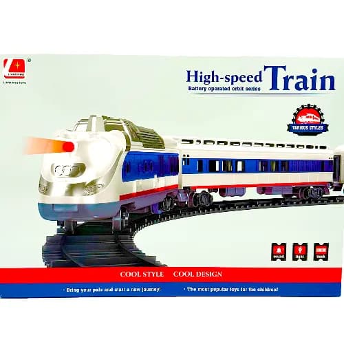 High Speed Train With Sound Light And Track