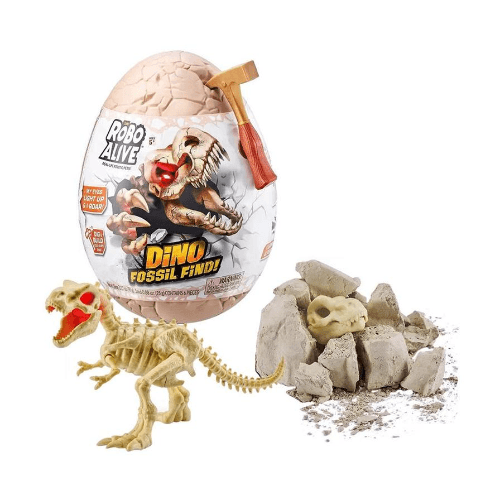 Robo Alive Dino Fossil Find Mystery Egg