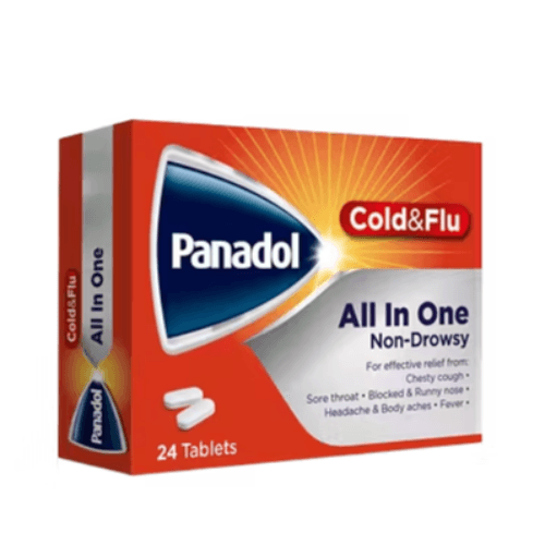 Panadol Co&Flu All In One Tab 24'S