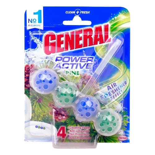 Der General Power Active Toilet Rim Block Pine 50G