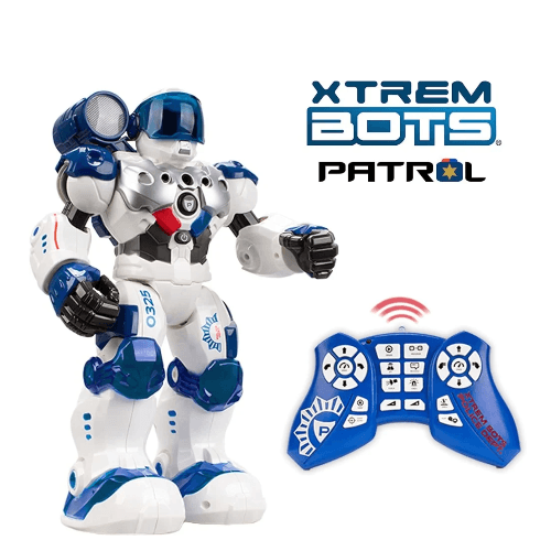 Xtrem Bots Patrol Bot Rc Robot Toy
