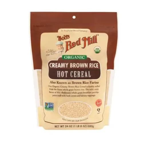 Bob'S Red Mill Organic Creamy Brown Rice Hot Cereal 680G