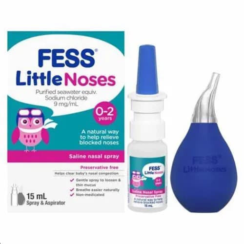 Fess Little Nose Spray 15Ml + Aspirator