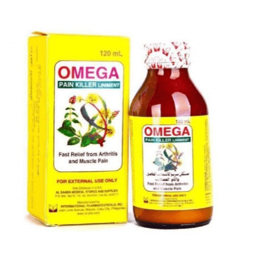 Omega Liniment 120 Ml With Cover