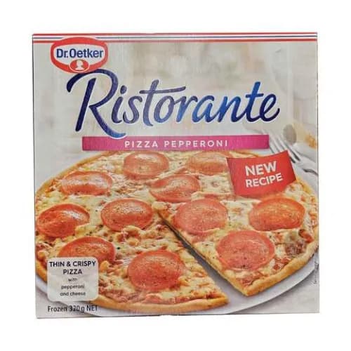 Dr Oetker Ristorante Pizza Pepperoni Salame 320G