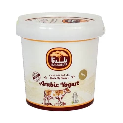 Baladna Fresh Arabic Yoghurt Full Fat 1Kg