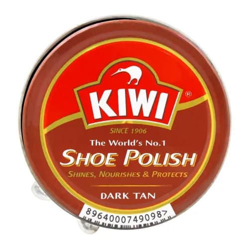 Kiwi Dark Tan Shoe Polish