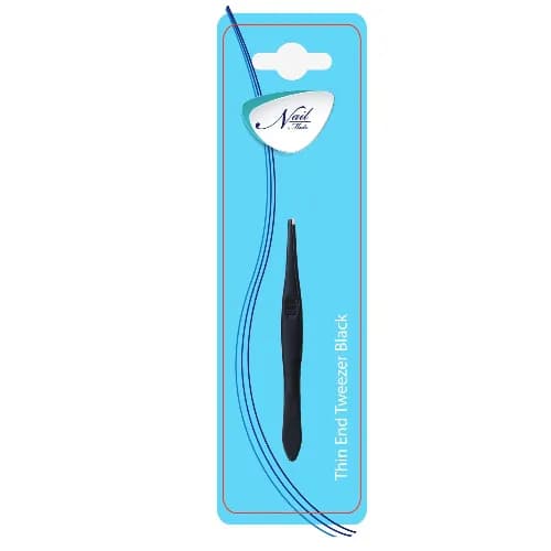 Nail Mate Thin End Tweezer Black