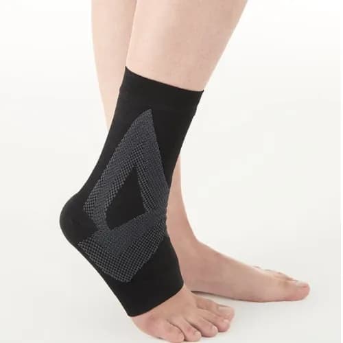 Dr. Med Dr-A090 Triplicated Lining Compressive Ankle Sleeve (M)