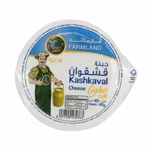 Farmland Kashkaval Cheese Light 400G