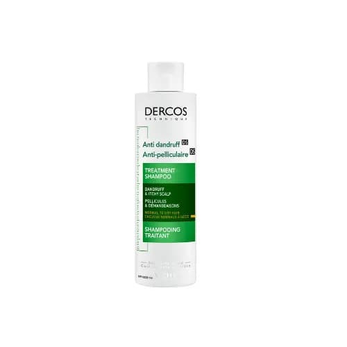 Vichy Dercos Anti Dandruff Shampoo Dry 200Ml 18622-(629012)