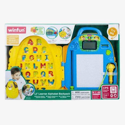 Winfun Lil' Learner Alphabet Backpack Toy