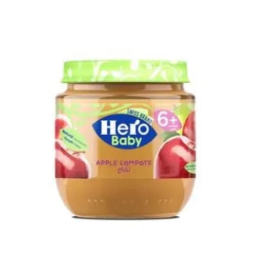 Hero Baby Apple Compote 4 Months 125g