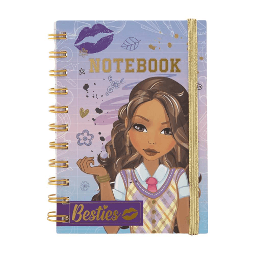 Grafix Besties A6 Notebook (60 Pages)