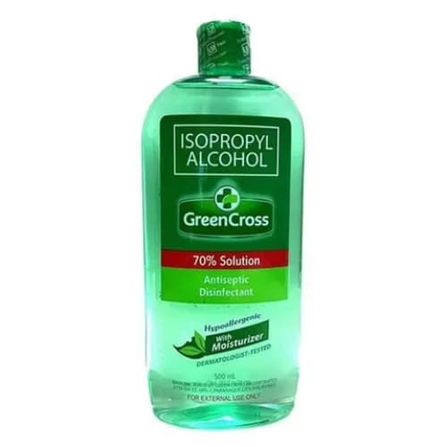 Green Cross Isopropyl Alcohol With Moisturizer 500Ml