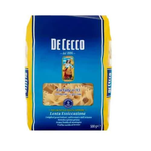 De Cecco Pasta Farfalle N93 500G